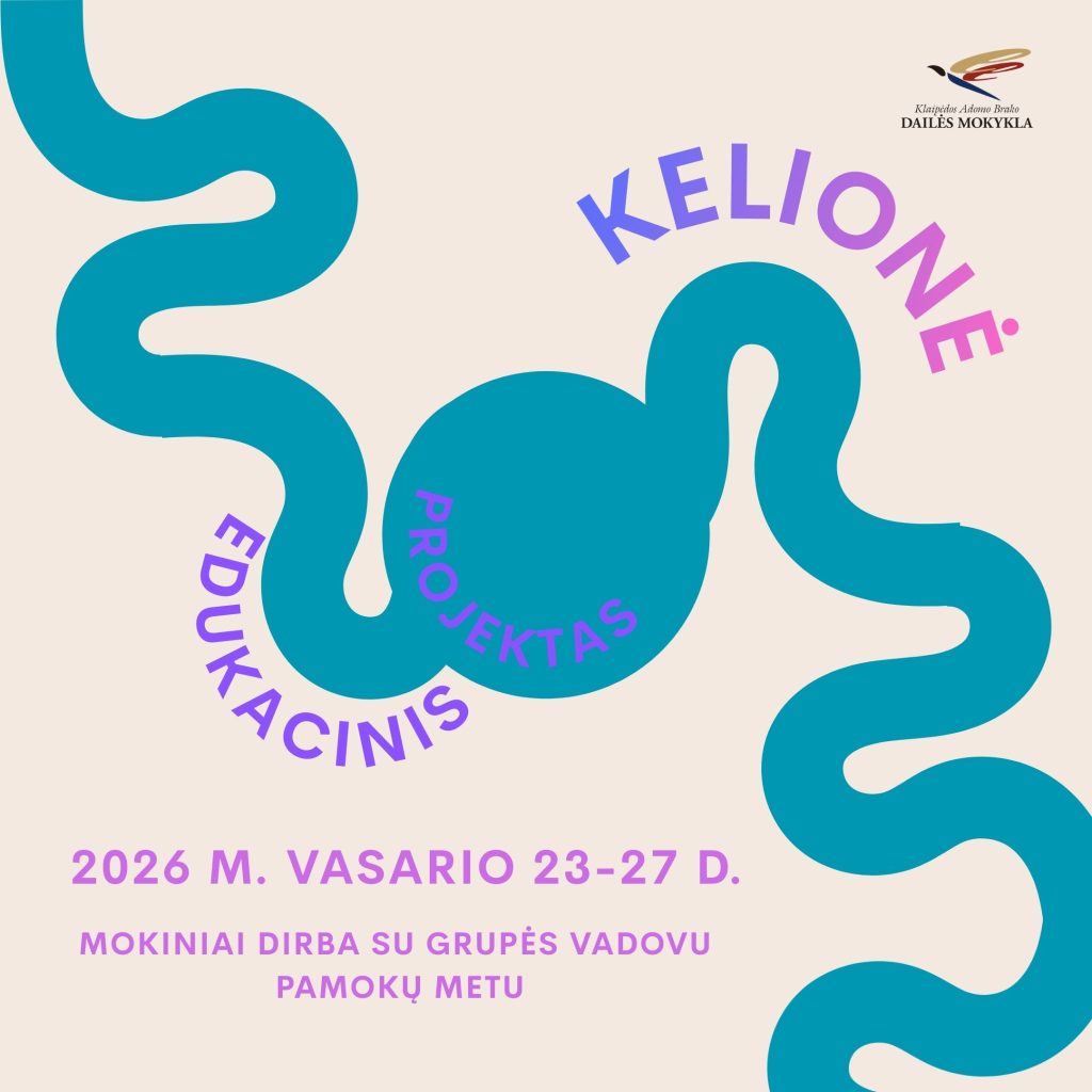 2026 edukacinis projektas kelionė