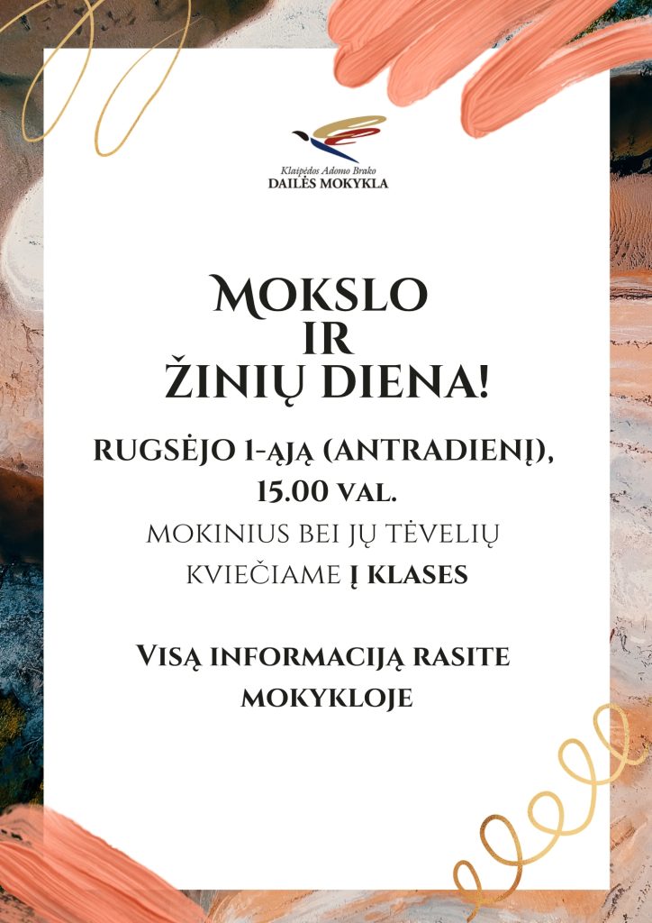 Rugsėjo 1osios pakeitimai